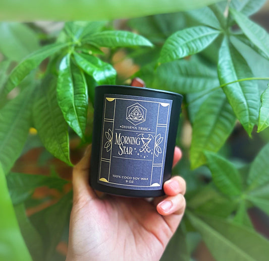 Morning star candle