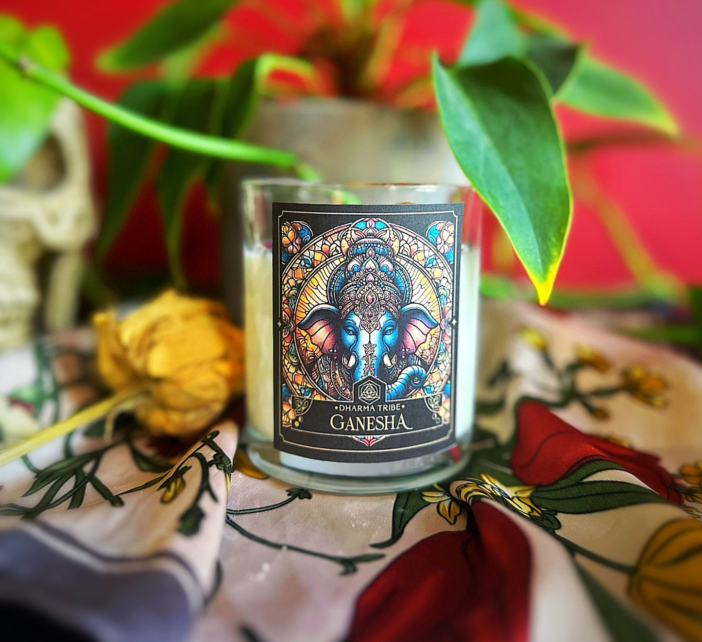 Ganesha candle