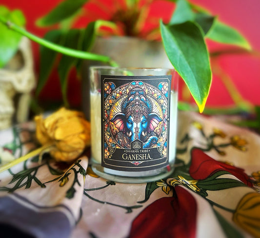 Ganesha candle
