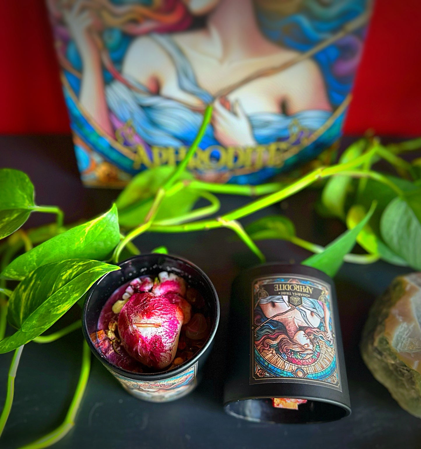 Goddess Aphrodite candle