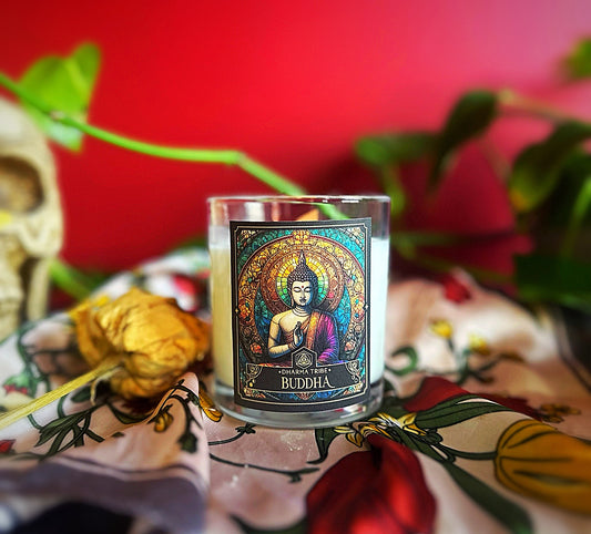 Buddha candle