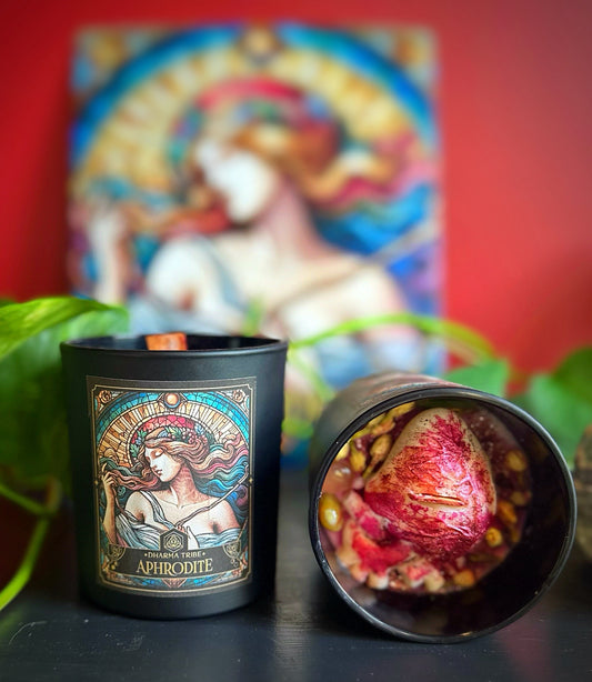 Goddess Aphrodite candle