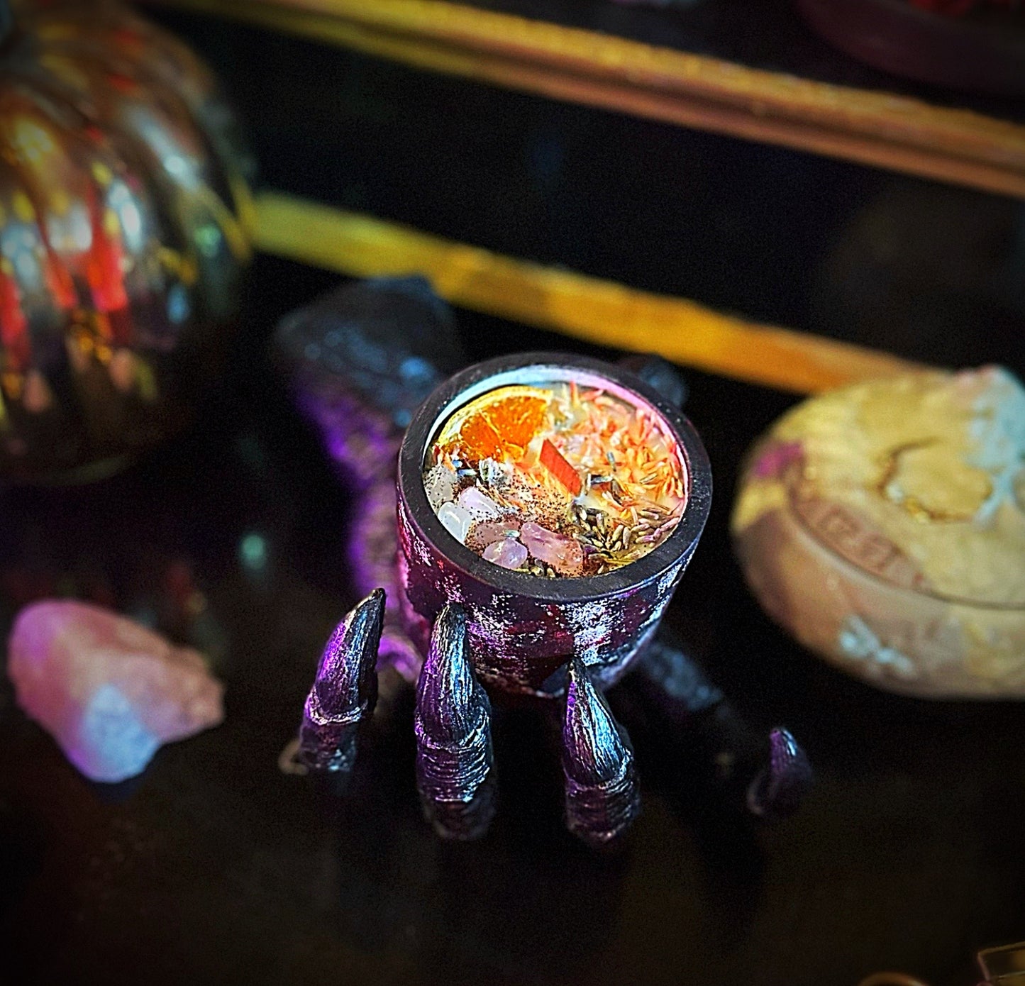 Bloom candle self love and intuition