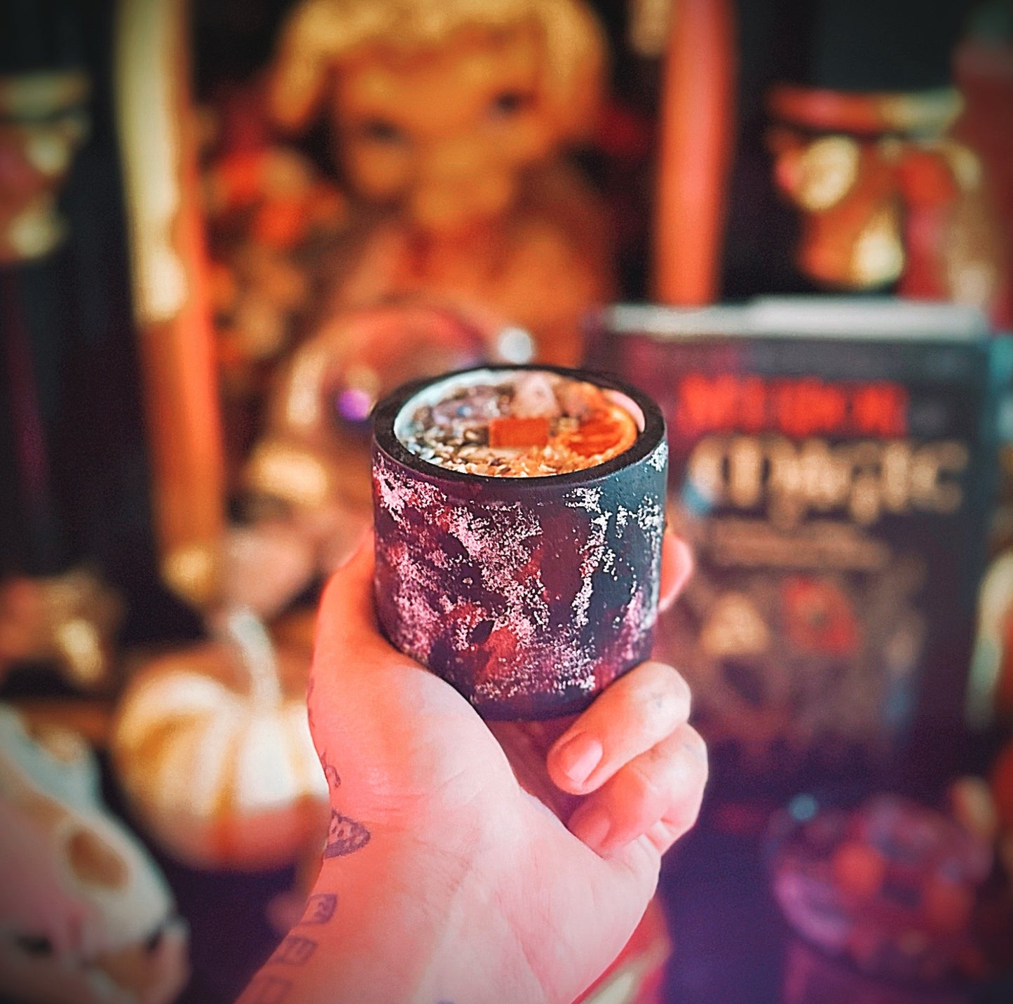 Bloom candle self love and intuition