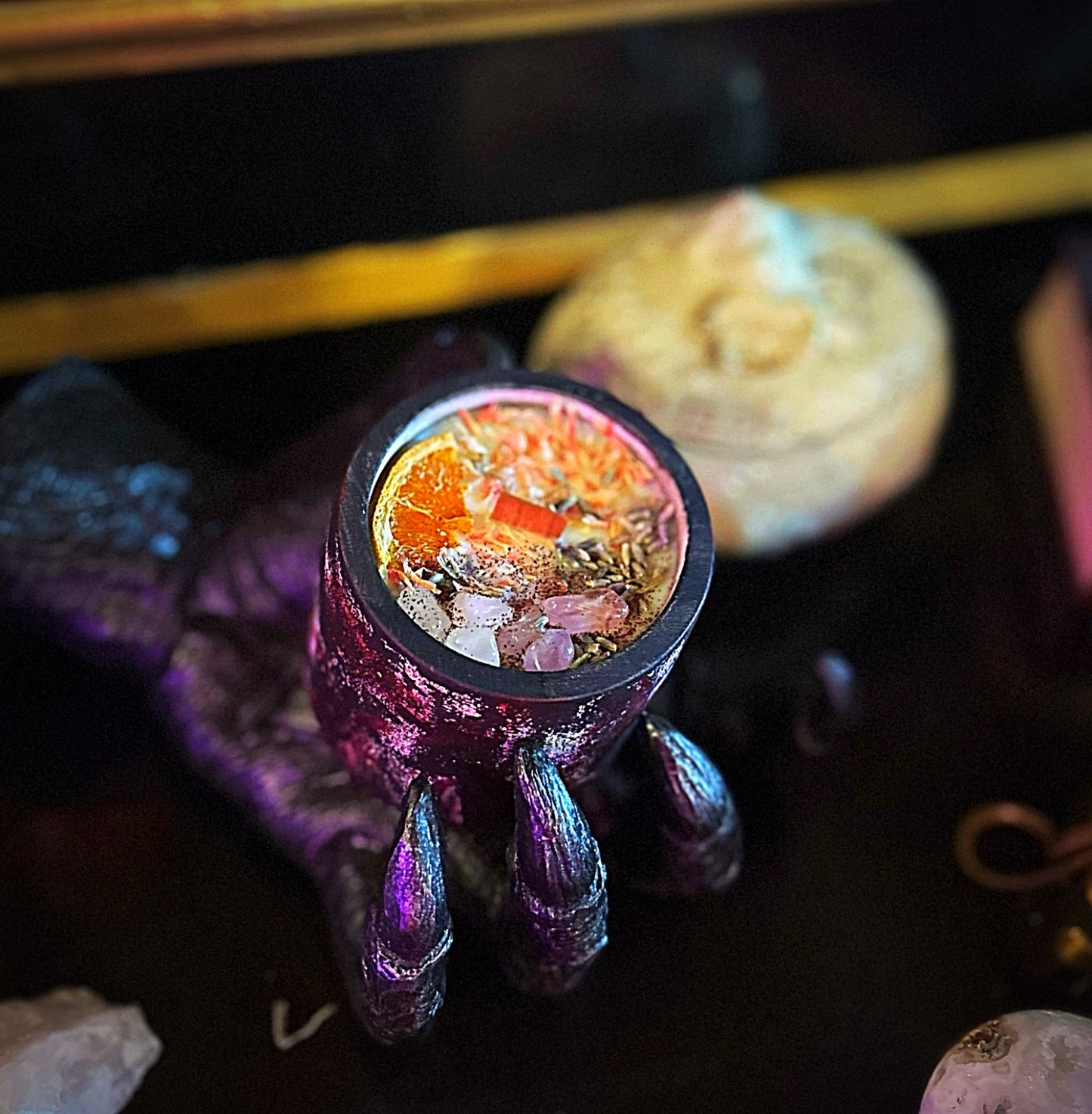 Bloom candle self love and intuition