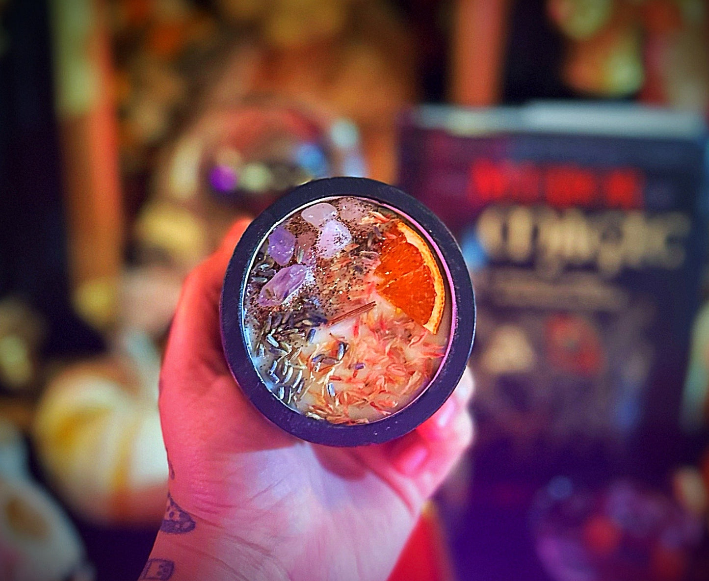 Bloom candle self love and intuition