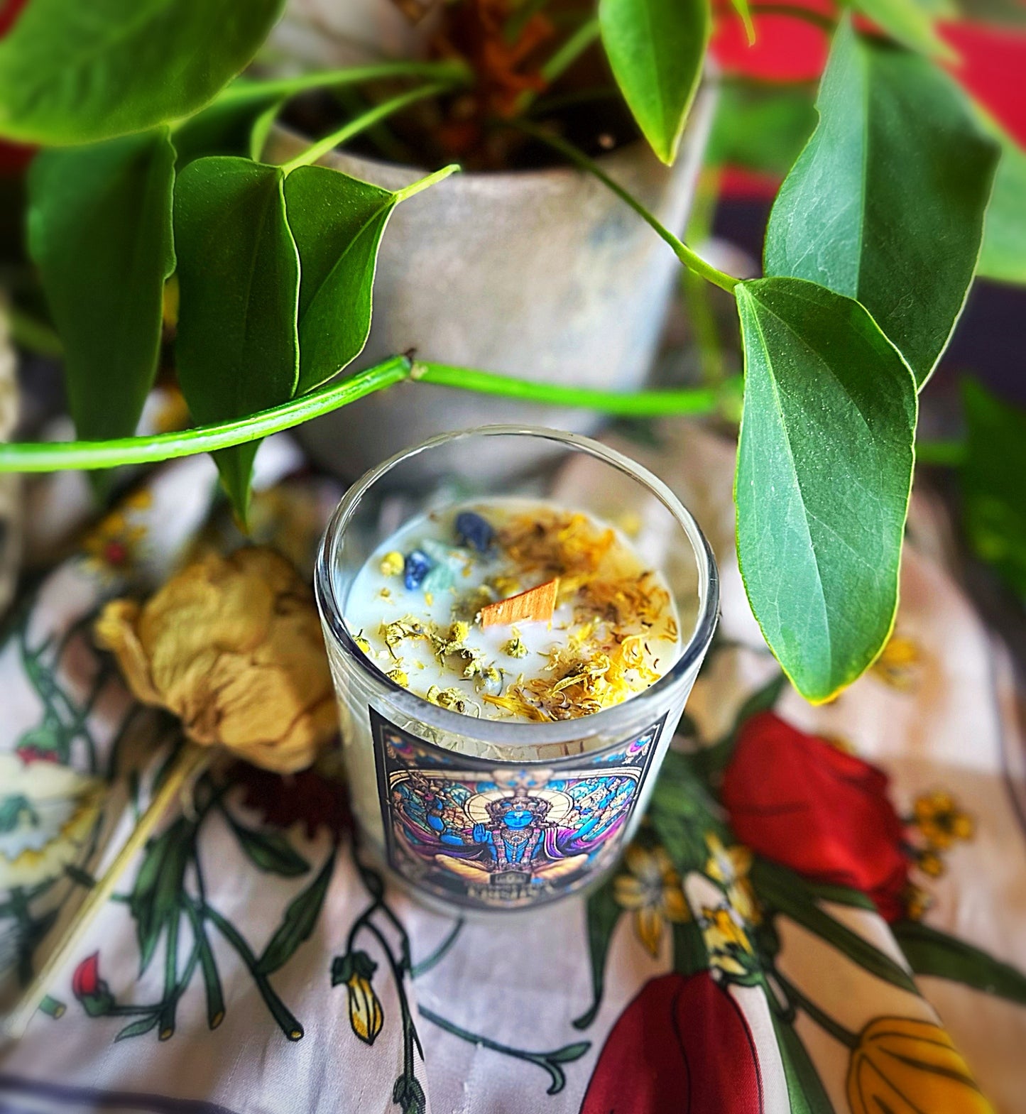 Krishna candle