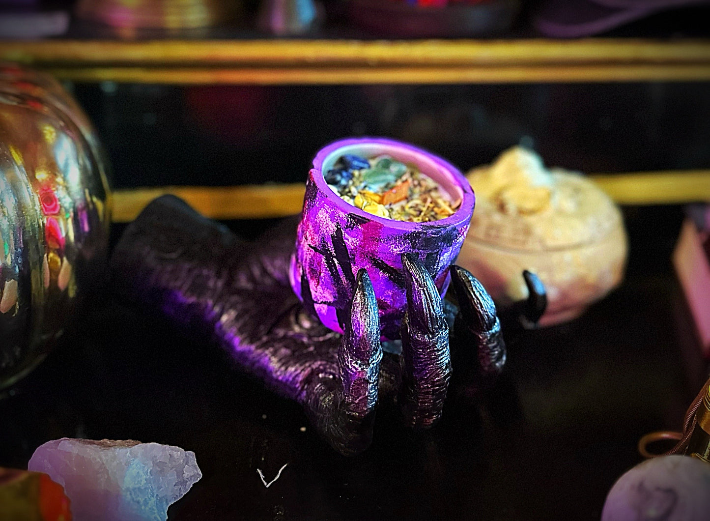 Bloom candle love and emotional healing