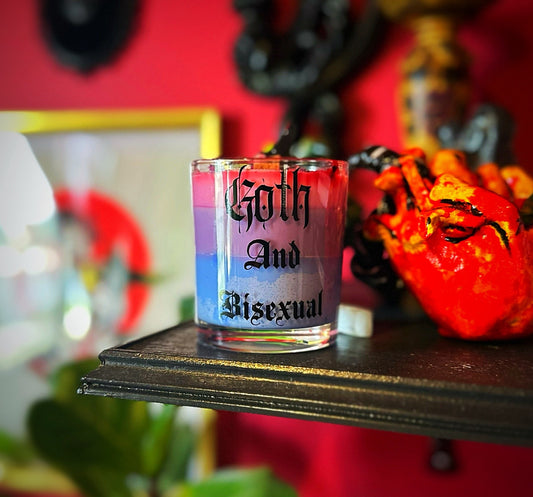 Goth and bisexual candle