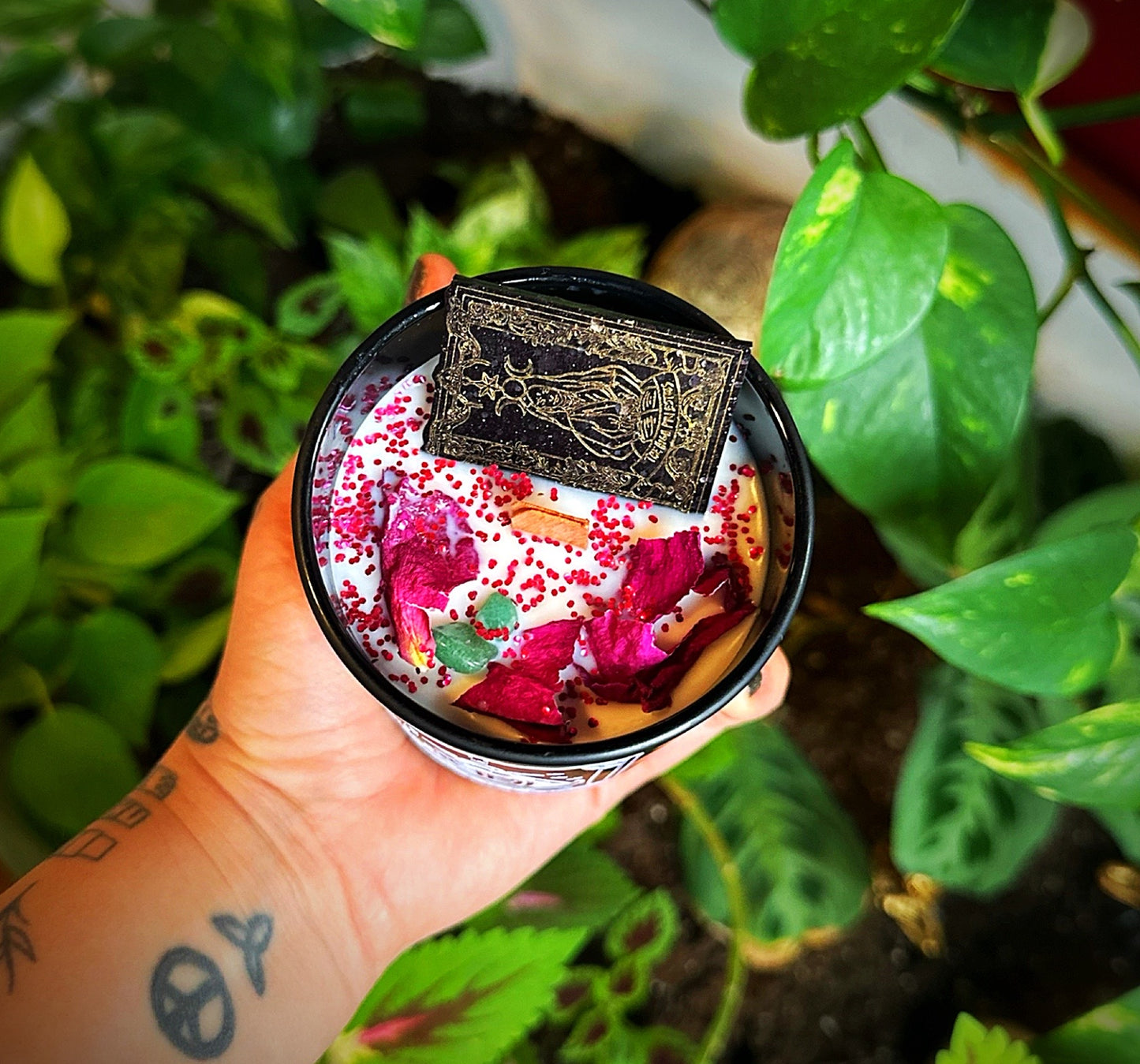 The high priestess candle