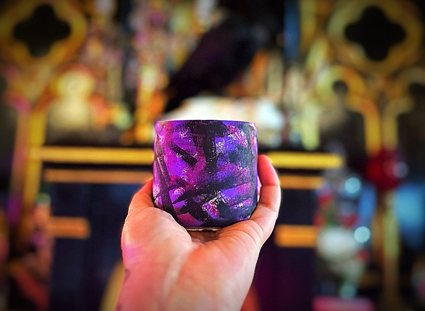 Bloom candle love and emotional healing