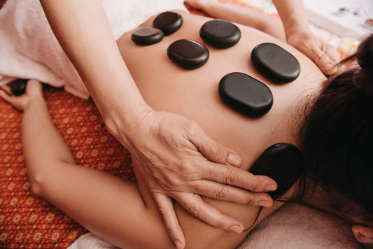 Hot stone massage