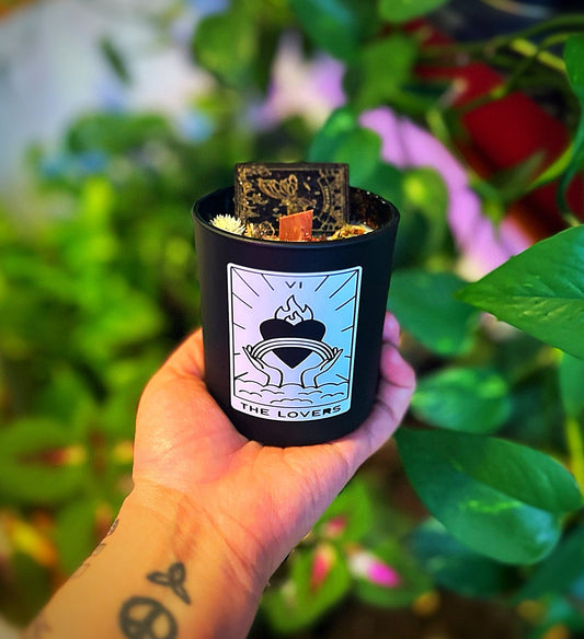 The lovers candle