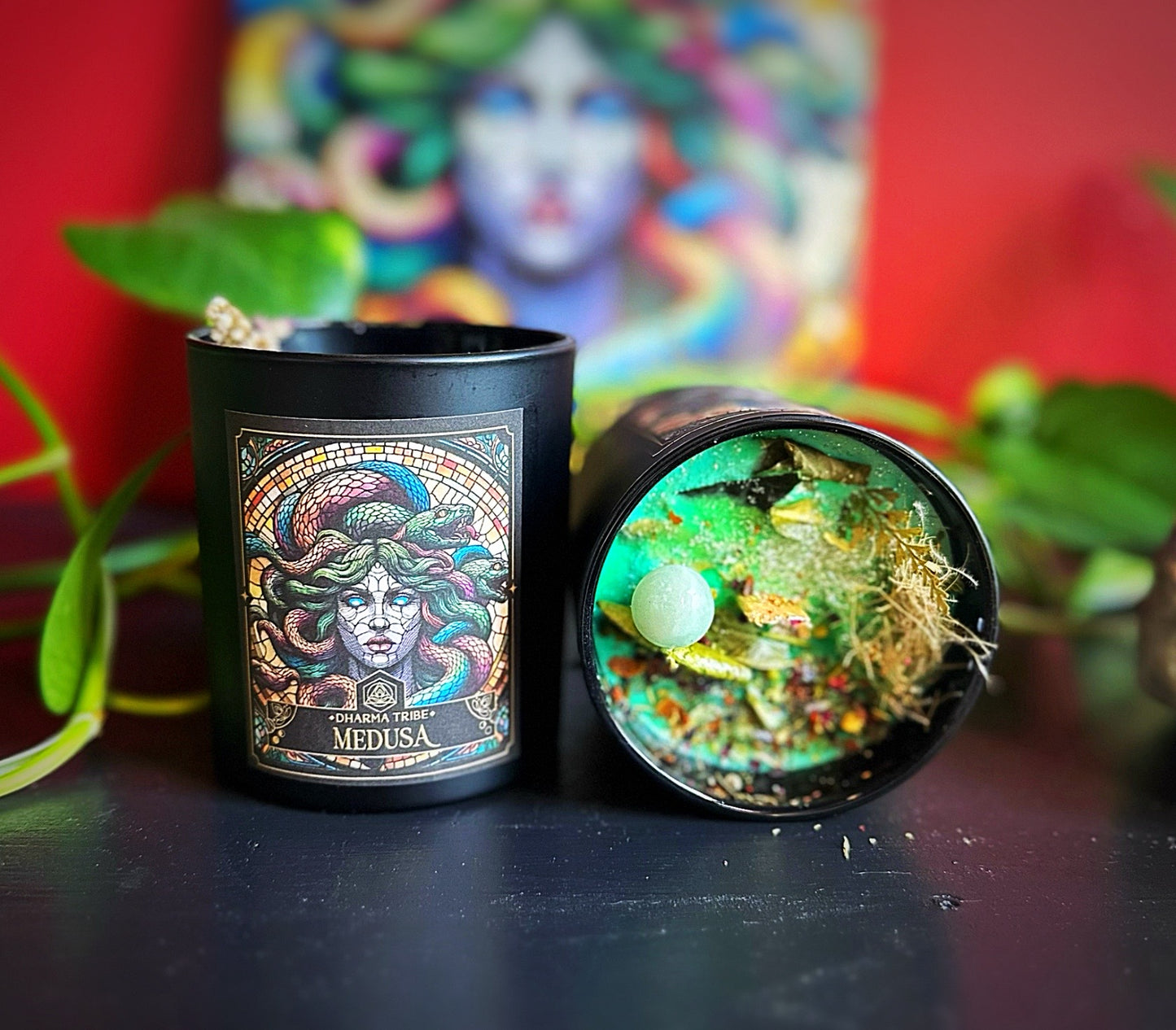 Medusa candle