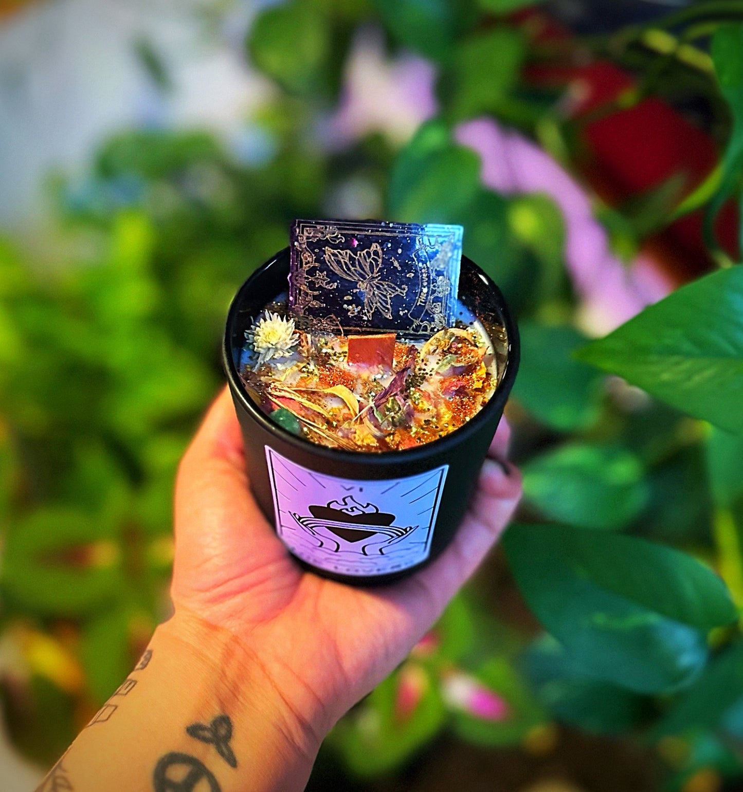 The lovers candle