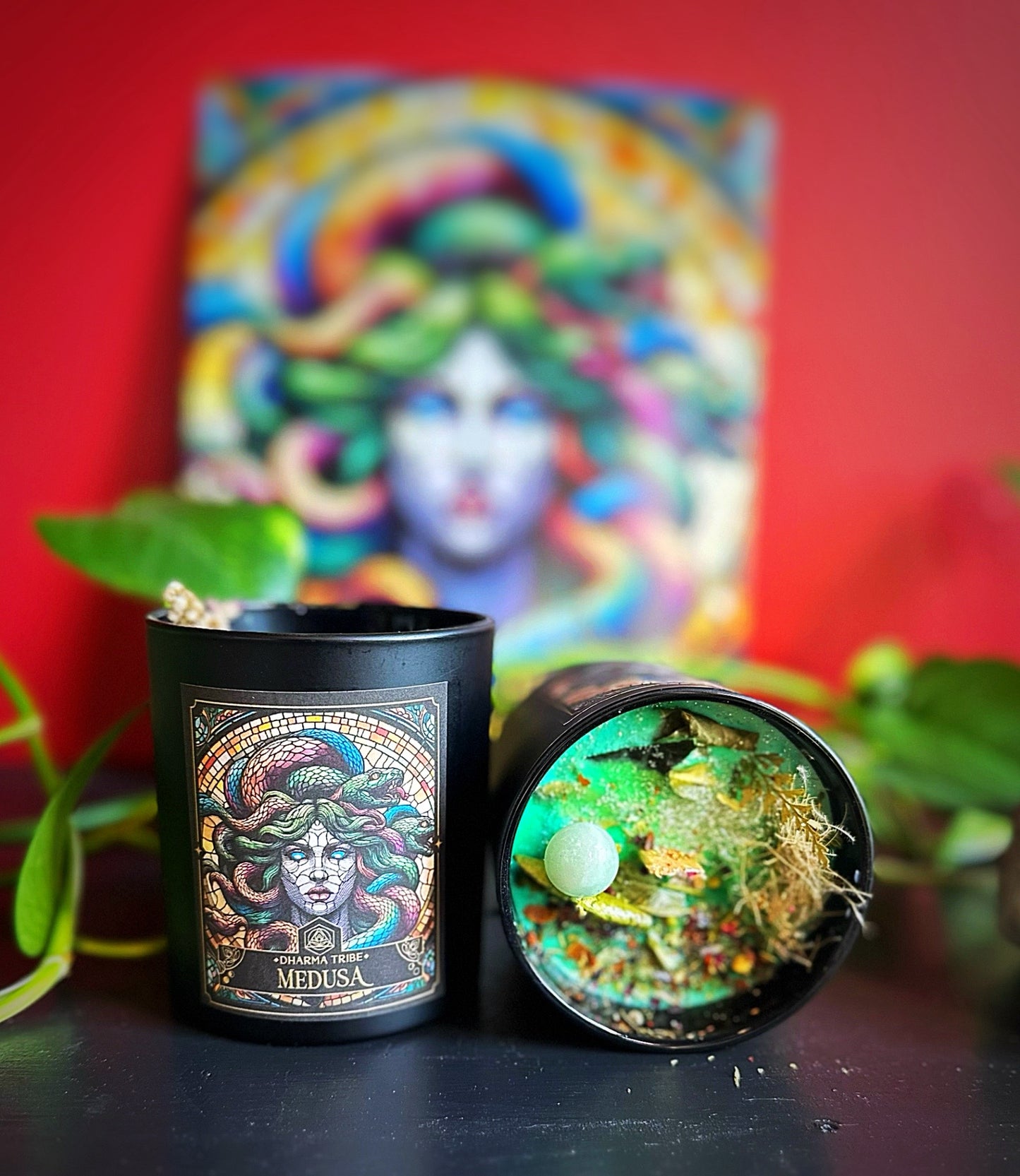 Medusa candle