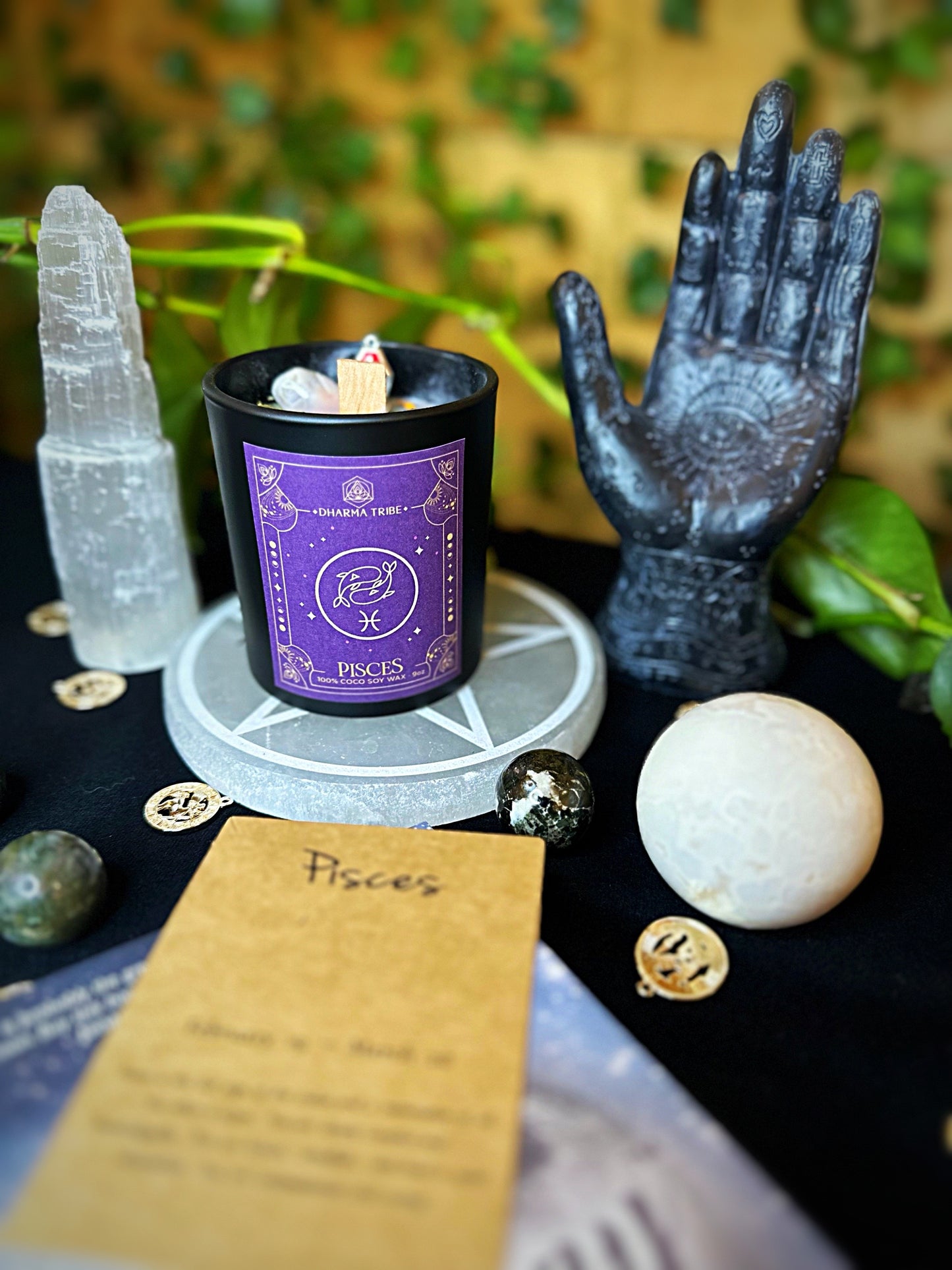 Pisces candle
