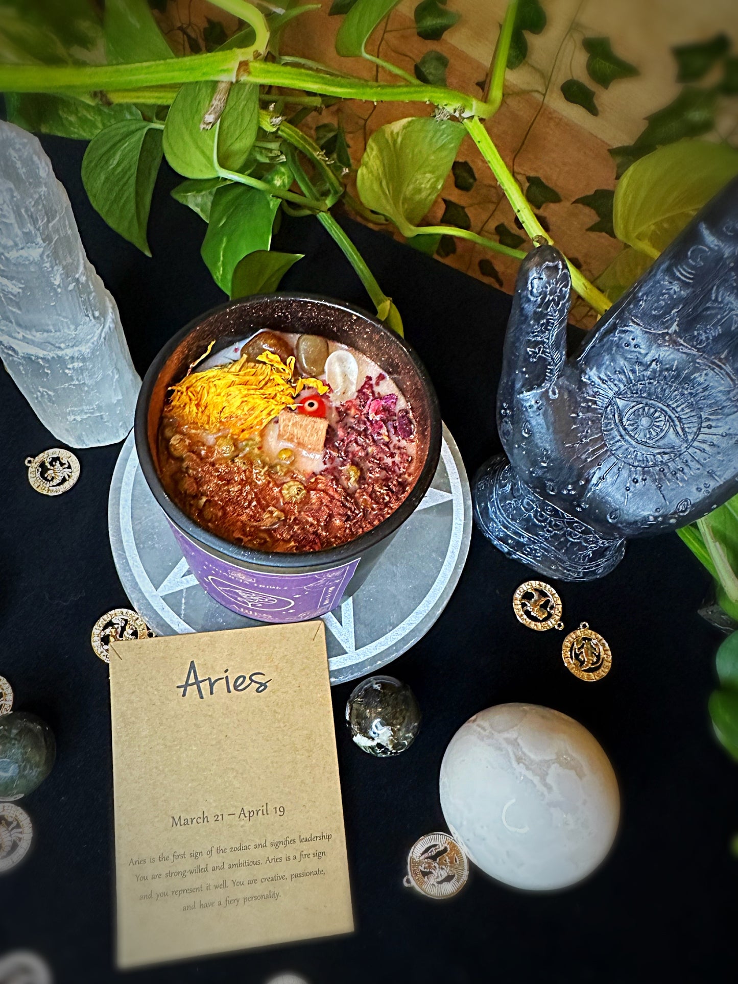 Aries candle